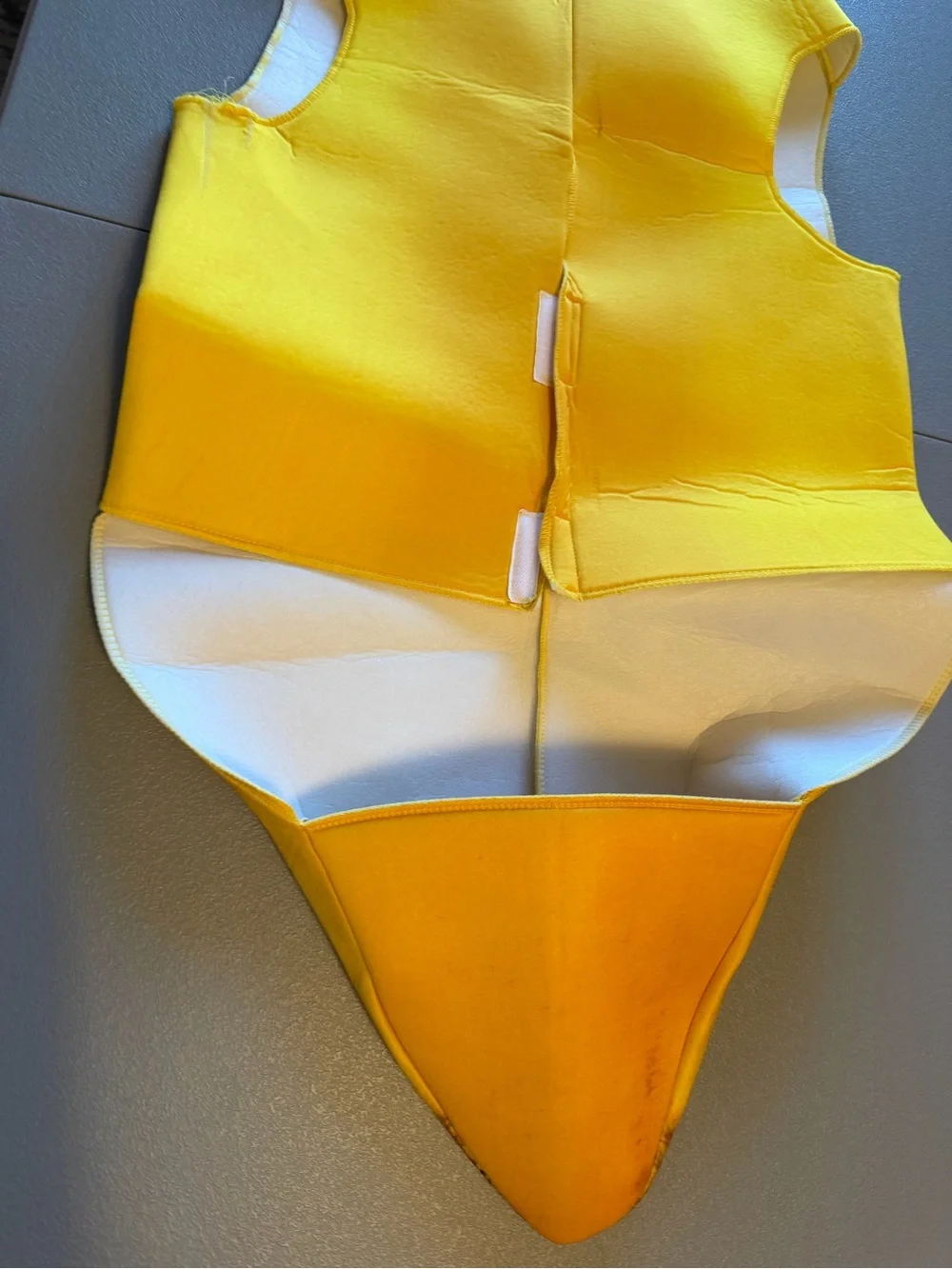 Spirit Kids Banana Costume - Yellow size Large